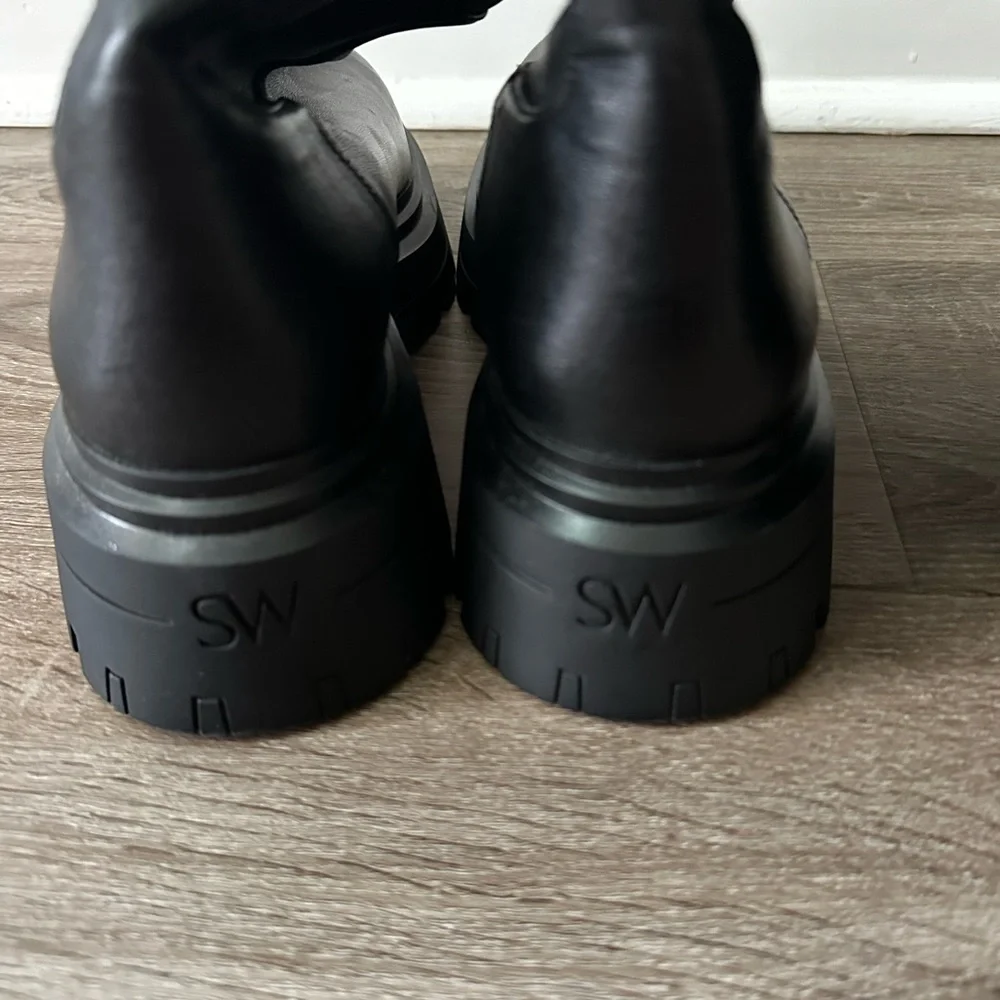 Stuart Weitzman Bedfordland Lug Sole Over the Knee Boot Size 10.5 NEW‎